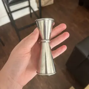 Stainless Steel Measuring Cup, Double Side Measuring Cup, Cocktail Bar Jigger, Bar Utensils for Home Kitchen Party Bar