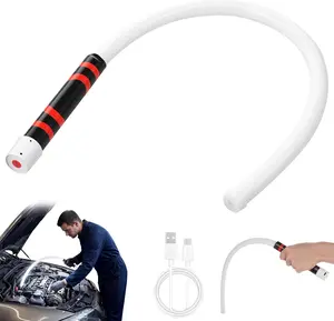 29 Inch Flexible Rechargeable LED Light Stick, Bendable Hands-Free High Lumen Work Lamp With 3 Lighting Modes For Mechanic Car Repair Under Hood Garage Inspection Camping.work equipment.  Ideal Father’s Day Gift