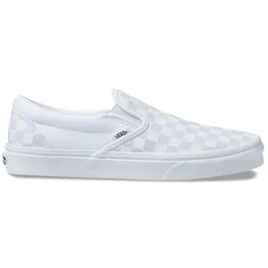 Vans Classic Slip-On White Checkerboard (men) by StockX