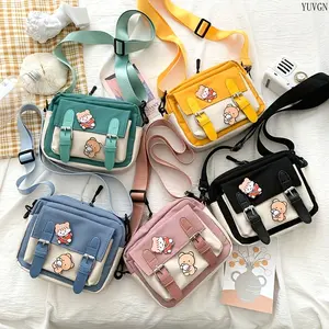 Durable Nylon Crossbody Messenger Bag for Students, Casual Shoulder Bag with Adjustable Strap & Zipper Closure, Lightweight Versatile Daily Purse in Multiple Colors, Ideal for School, Commute, Travel & Everyday Use