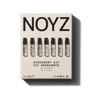 NOYZ 7-Pack 2ml Discovery Kit Vanilla Floral & More Eau De Parfum Spray Vials for Every Mood & Adventure