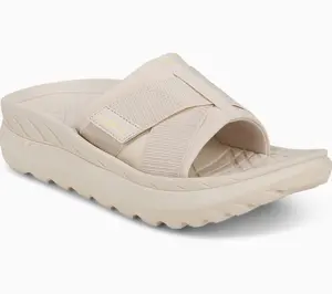 Vionic Adjustable Unisex Recovery Slide Sandals - Rebound, Size 14 Medium, Birch
