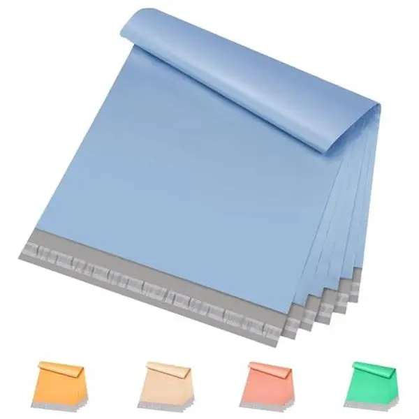 Metronic Poly Mailers 10x13 100PC Shipping Bags Envelopes for Clothing | Small Mailers Poly Bags Mailing Bags for Small Business, Waterproof Tear-Proof Plastic Packaging Bags for Online Sellers Blue