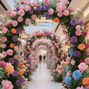 Mixed rose seeds, suitable for garden planting, with vibrant colors and beautiful flowers, perfect for outdoor gardens, patios and flower beds, offering excellent ornamental value.