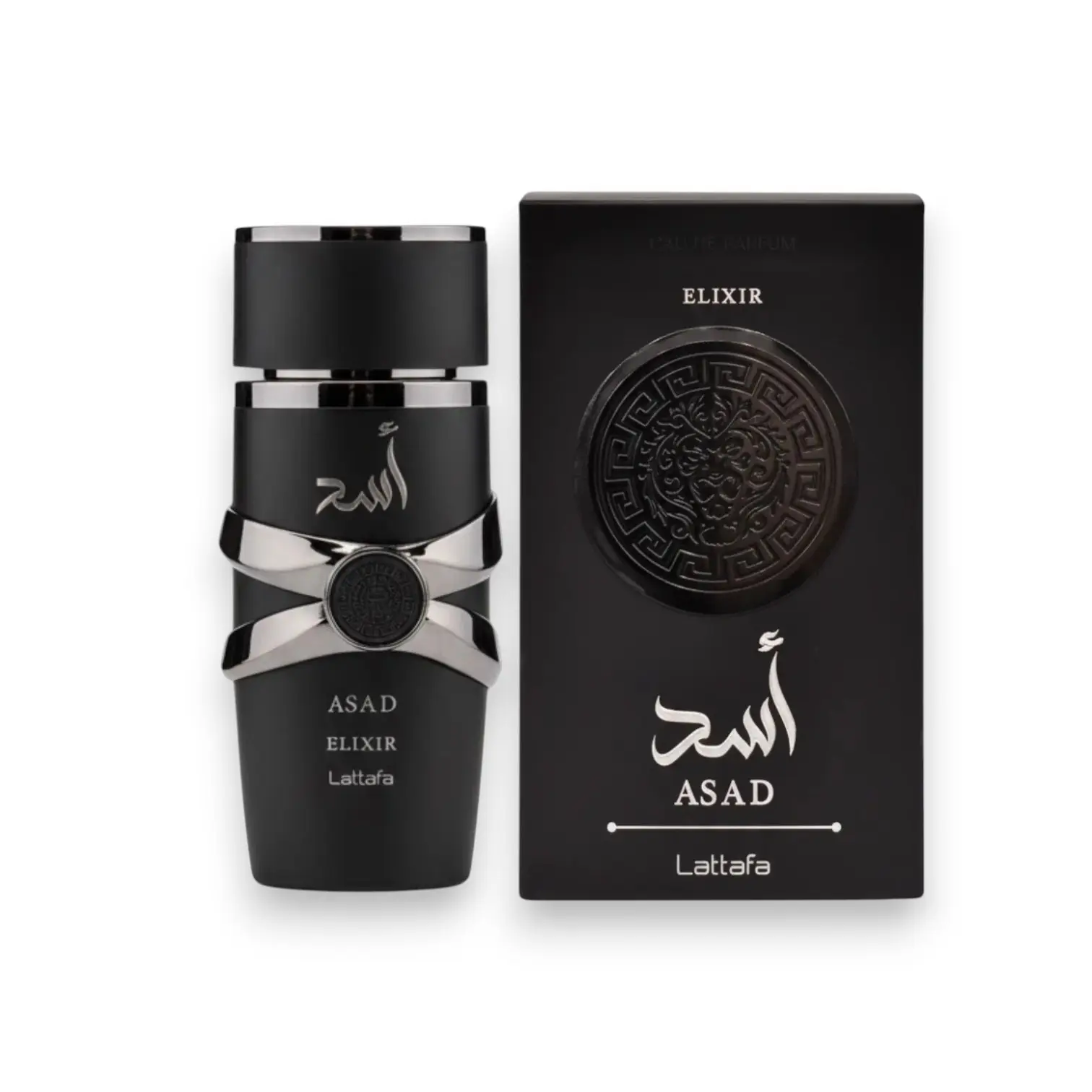 Lattafa | Asad | Elixir | Men's Fragrance | 100 ML 3.4 OZ | Eau De Parfum | Patchouli - Olibanum & Cashmeran