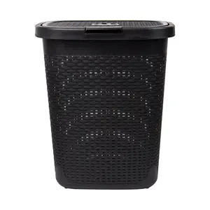 Mind Reader 50L Slim Laundry Hamper w/ Lid