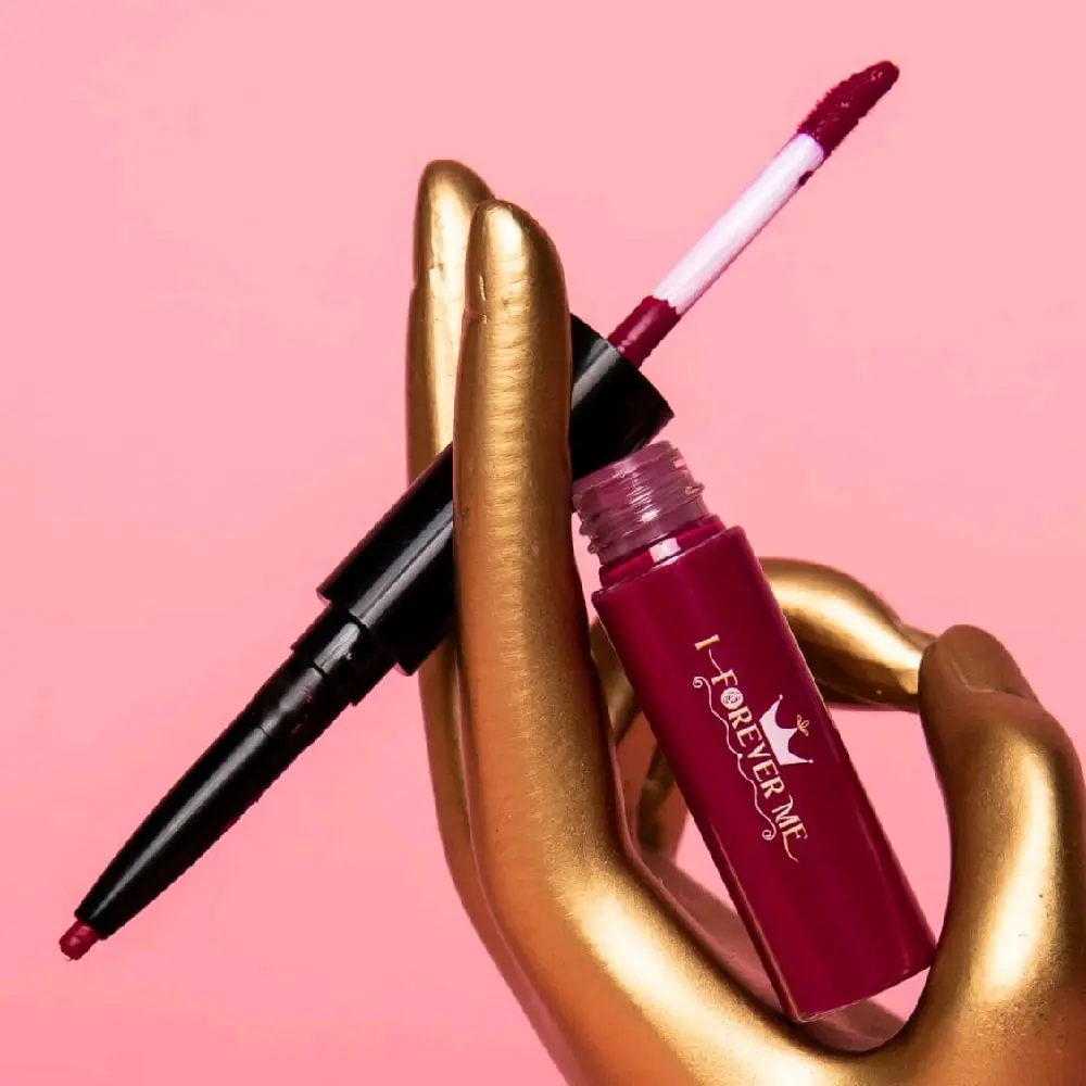 Forever Me Lipstick 2 in 1 - Dual-Ended Lipstick with Long-Lasting Wear and Smooth Application