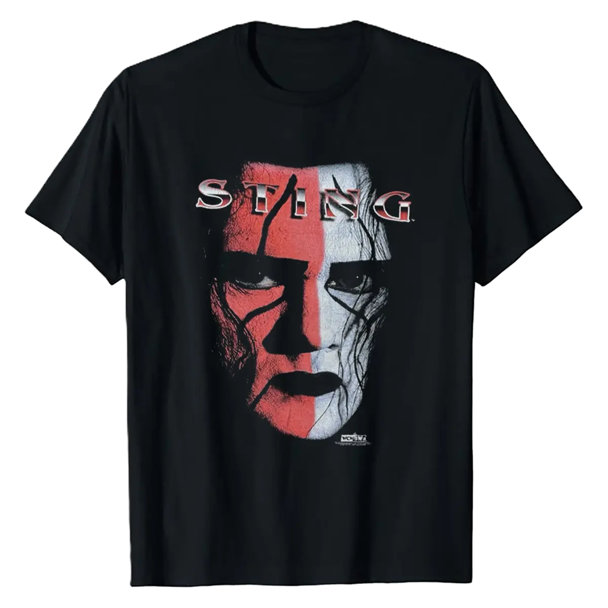 Vintage Sting 1998 NWO New World Order Wrestling 90s Black T-Shirt Sweatshirt, Rock Hip Hop Sport Style Tee, Menswear Top
