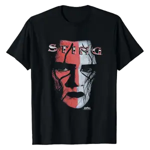 Vintage Sting 1998 NWO New World Order Wrestling 90s Black T-Shirt Sweatshirt, Rock Hip Hop Sport Style Tee, Menswear Top