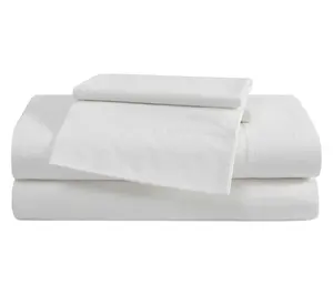 Eddie Bauer Off White Cotton Percale Full Sheet Set
