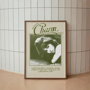 Clairo - Charm Album Poster Print,Album Poster, Album Wall Art, Music Poster, Clairo Music Poster