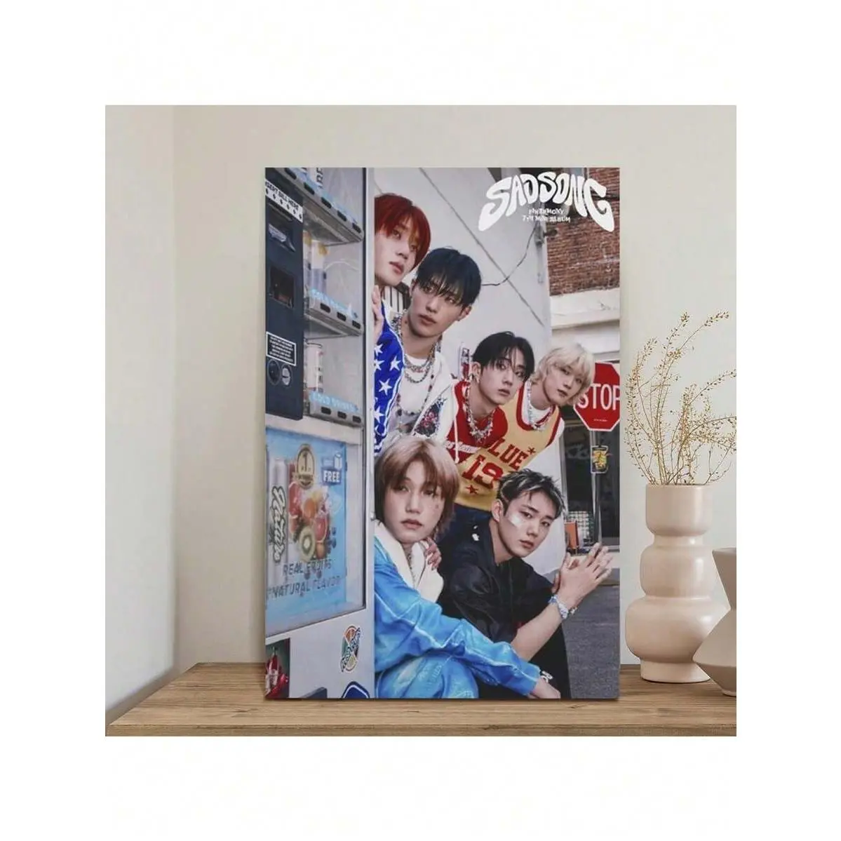 Korean Star Poster P1Harmony SAD SONG Album Cover Canvas Poster Bedroom Decor Sports Landscape Office Room Decor Poster Gift Canvas Painting And Prints Wall Art Picture For Bedroom Home Decor Decoration Vintage Design