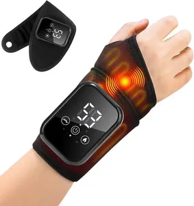 Hand relief device, alleviates carpal tunnel syndrome, arthritis, and gamer wrist pain — rechargeable and portable — designed for office workers, seniors, and eSports players; Mother’s Day gift