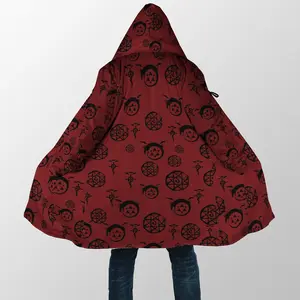 Fullmetal Alchemist Dream Cloak Coat, Fullmetal Alchemist Men's Women's Hooded coat, Fleece Jackets Coats, Gift For Men And Women