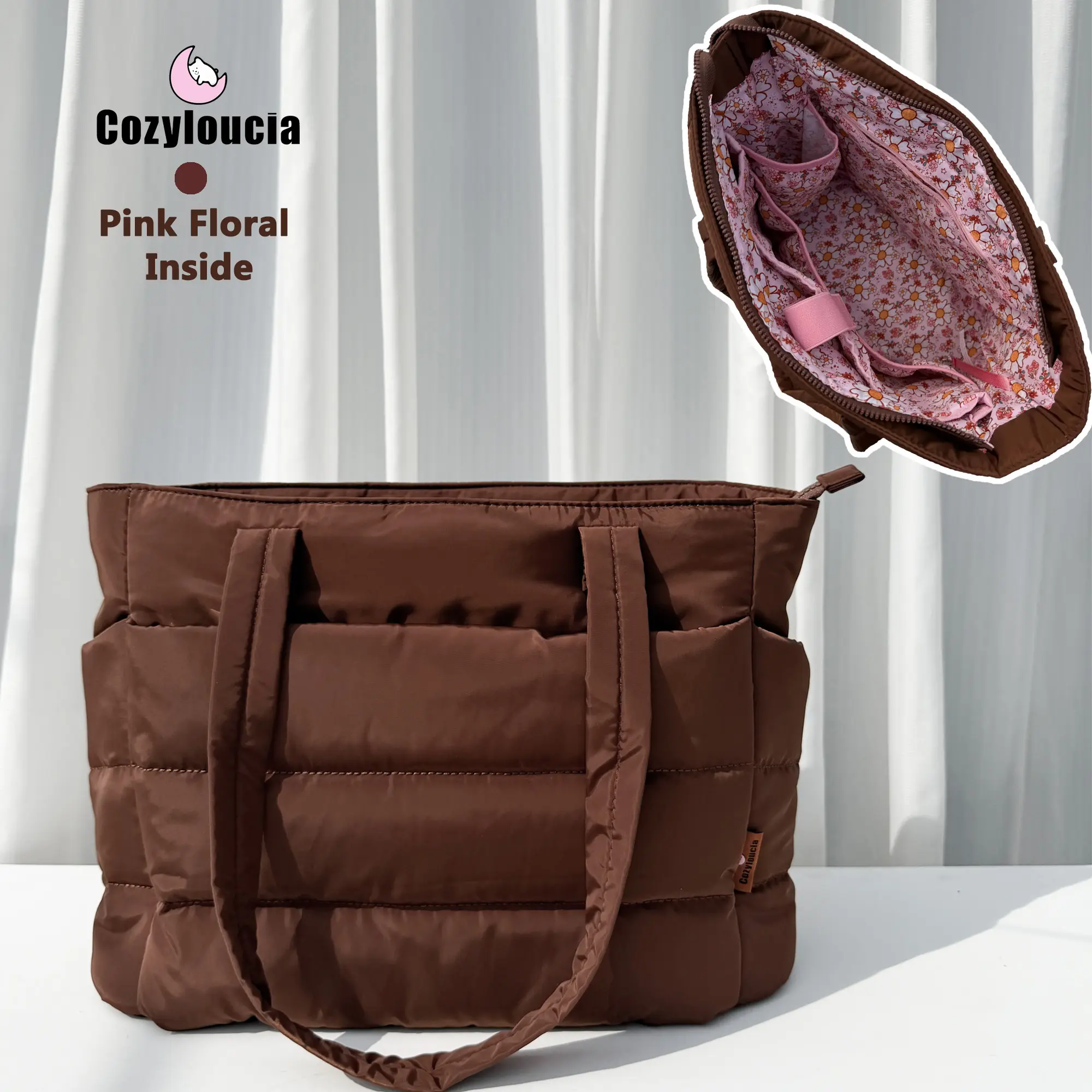 Caramel -Pink Floral