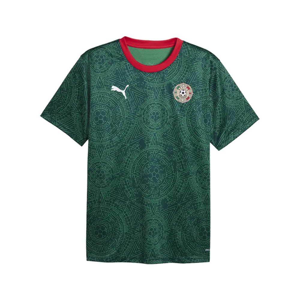 PUMA Mens Fanpack Mexico Crew Neck Replica Jersey Soccer Cleats  - Green