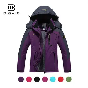 Women's Waterproof Ski Snow Jacket��   Plus Size,M-XXXL��   Mountain Rain Jackets Fleece Outwear With Muti Pockets Winter Coat Outdoor Clothing Windbreaker fitsGift