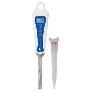 Bluelab Soil pH Pen – Direct Soil pH & Temperature Meter | No Slurry | Double-Junction Probe