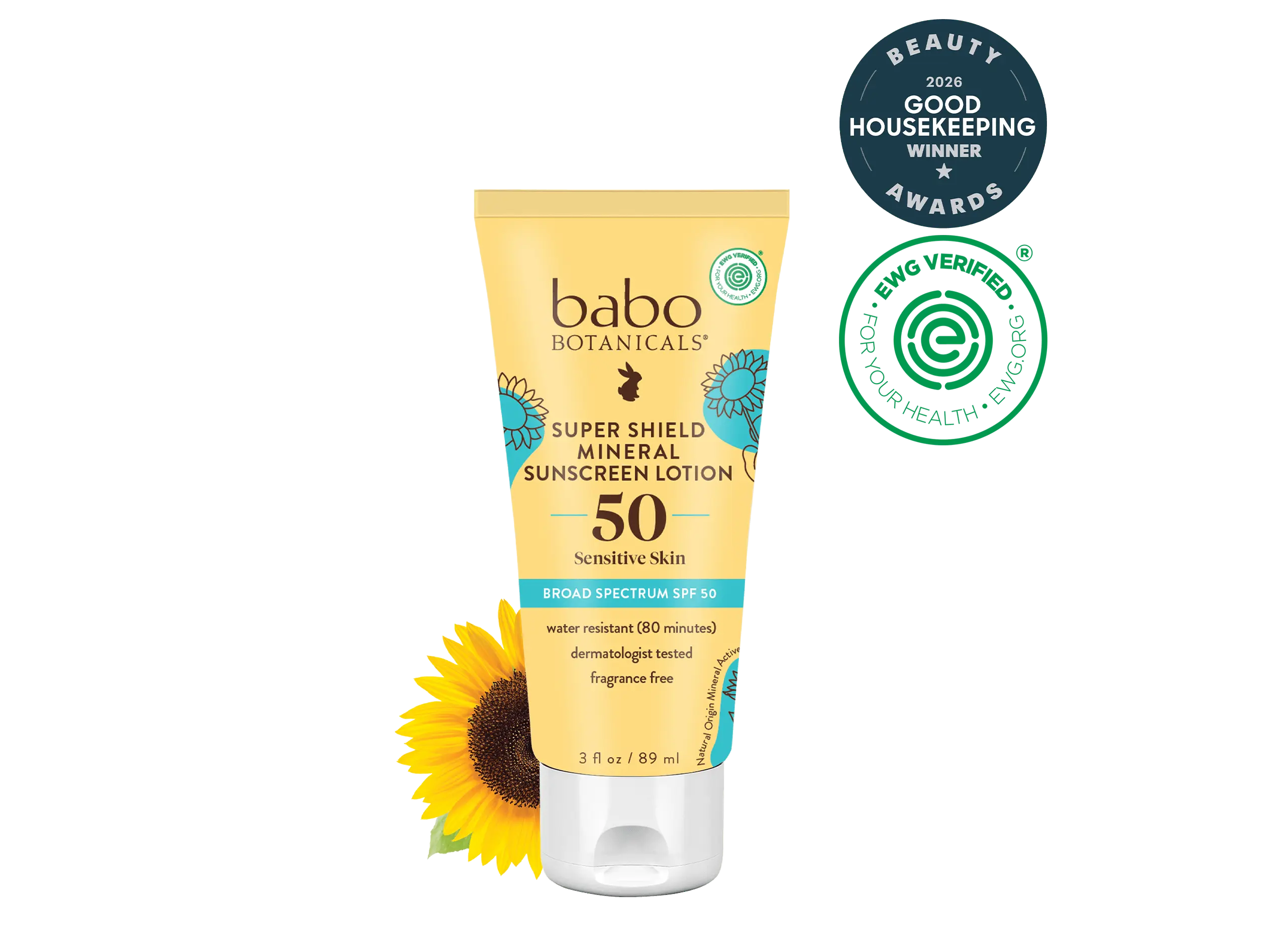 Super Shield Mineral Sunscreen Lotion SPF50 Duo