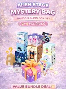 Alien Stage Blind Box Gift Set Series – IvanTill, MiziSua, Hyuluka Mystery Plush Set for Fans & Collectors