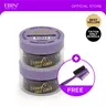 Ebin New York 24hr Edge Control Set with FREE Edge Brush - Sleek Smooth Long-Lasting Hair Styling Kit for All Hair Types