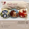 Fluff Ewes Natural Wool Organic Dryer Balls