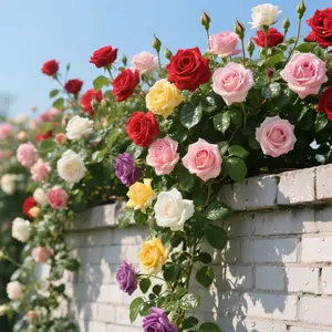 Climbing Rose Vines (Rambling Roses) Heirloom and rare varieties ideal for home gardens, non-GMO, easy to grow, and long-blooming perennial flowers. Suitable for cultivation in small gardens, patios, balconies, and indoors.