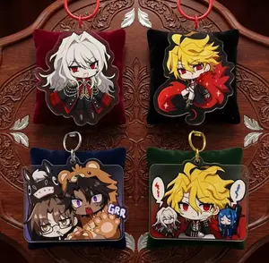 Limbus Company Canto Acrylic Keychain Charm - Don Sancho Heathcliff Gregor Fan Merch, Cute, Durable, And Perfect For Bags, Keys, Or Gifts