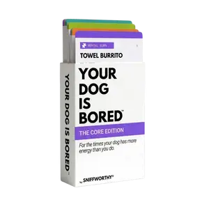 YOUR DOG IS BORED - 32 ENRICHMENT ACTIVITY CARD DECK