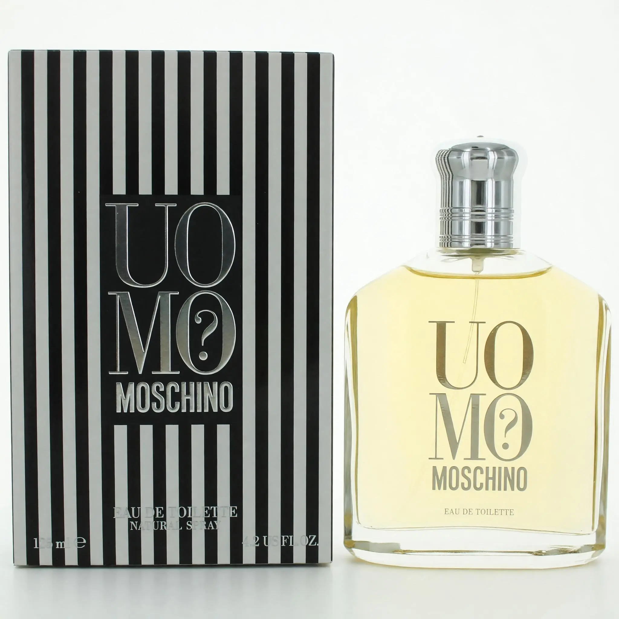Moschino Uomo Eau de Toilette Spray - 4.2 oz Floral, Long Lasting Fragrance for Dating, Leisure, Party Use (Men's Fragrance)