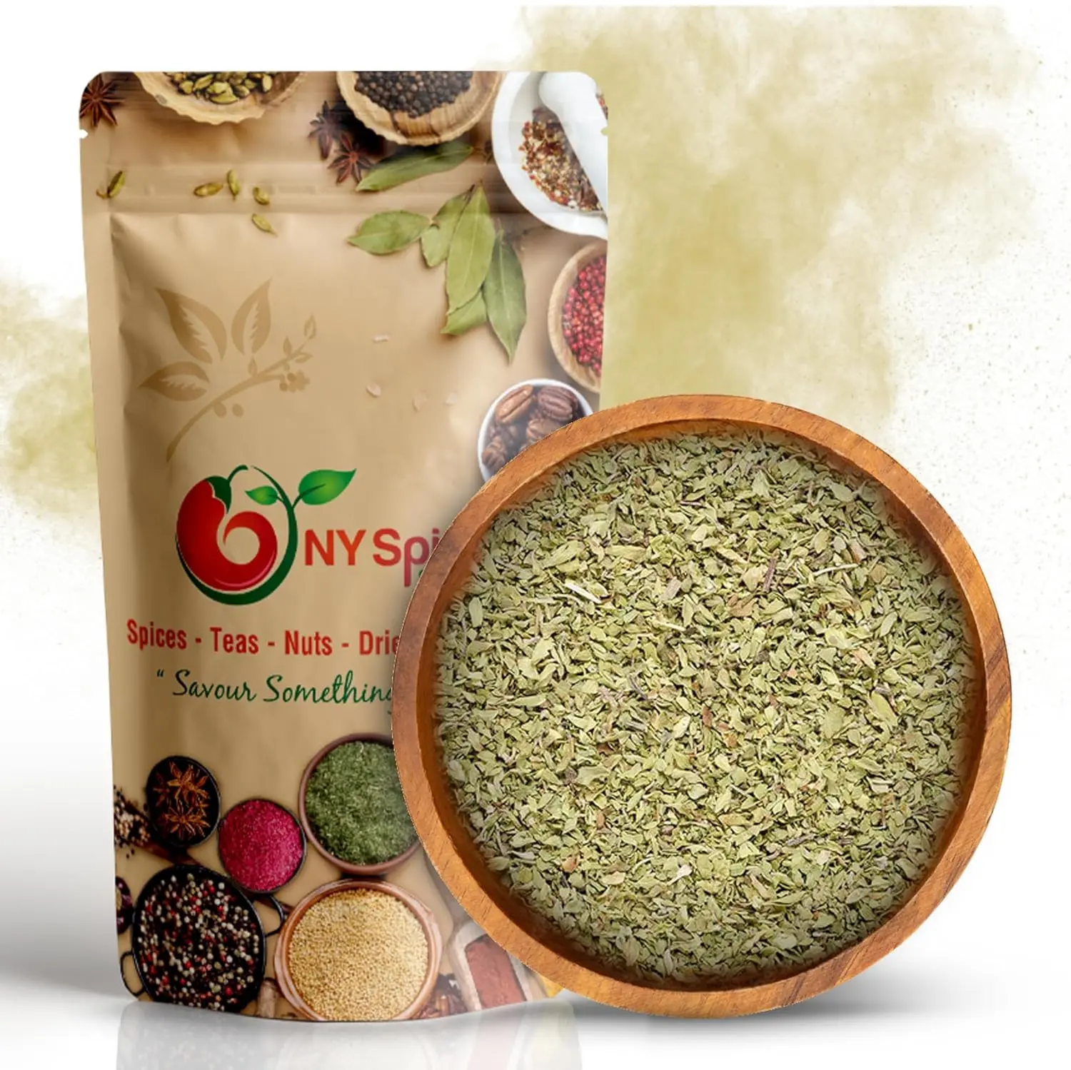 NY Spice Shop Turkish Ground Oregano - Organic Dried Herb Seasoning, Aromatic Whole Leaf Spice for Cooking & Flavoring -Dried Oregano seasoning - Herb