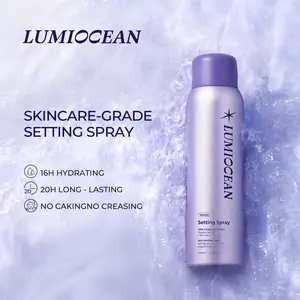 LUMIOCEAN Skin-Care Setting Spray 4D Hyaluronic Acid,Trehalose + Algae Extract,20-Hour Long-Lasting Oil Control Lock Face Makeup,16-Hour Deep Hydration,Only on TikTok Shop,Aerosol-Exclusive Design,3.38 FL.OZ
