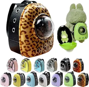 Doll Backpack for 17cm doll , Realistic Miniature Pet Space Carriers, Mini Backpack Keychain for Labuuu, Mini Bags for Labuuu Dolls