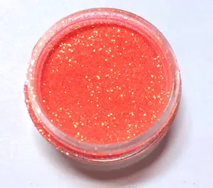 NEON SHERBERT *UV* Iridescent (Orange) Glamdoll Glitter