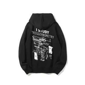 I Study Triggernometry Hoodie, Funny Gun Lover Hoodie, Pro 2A shirt, Tactical Hoodie for Men