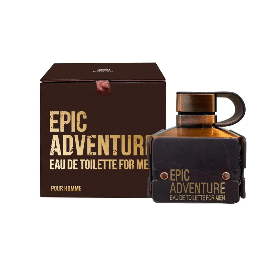 Epic Adventure Eau de Parfum for Men 100ml | Cucumber, Sage, Leather & Amber