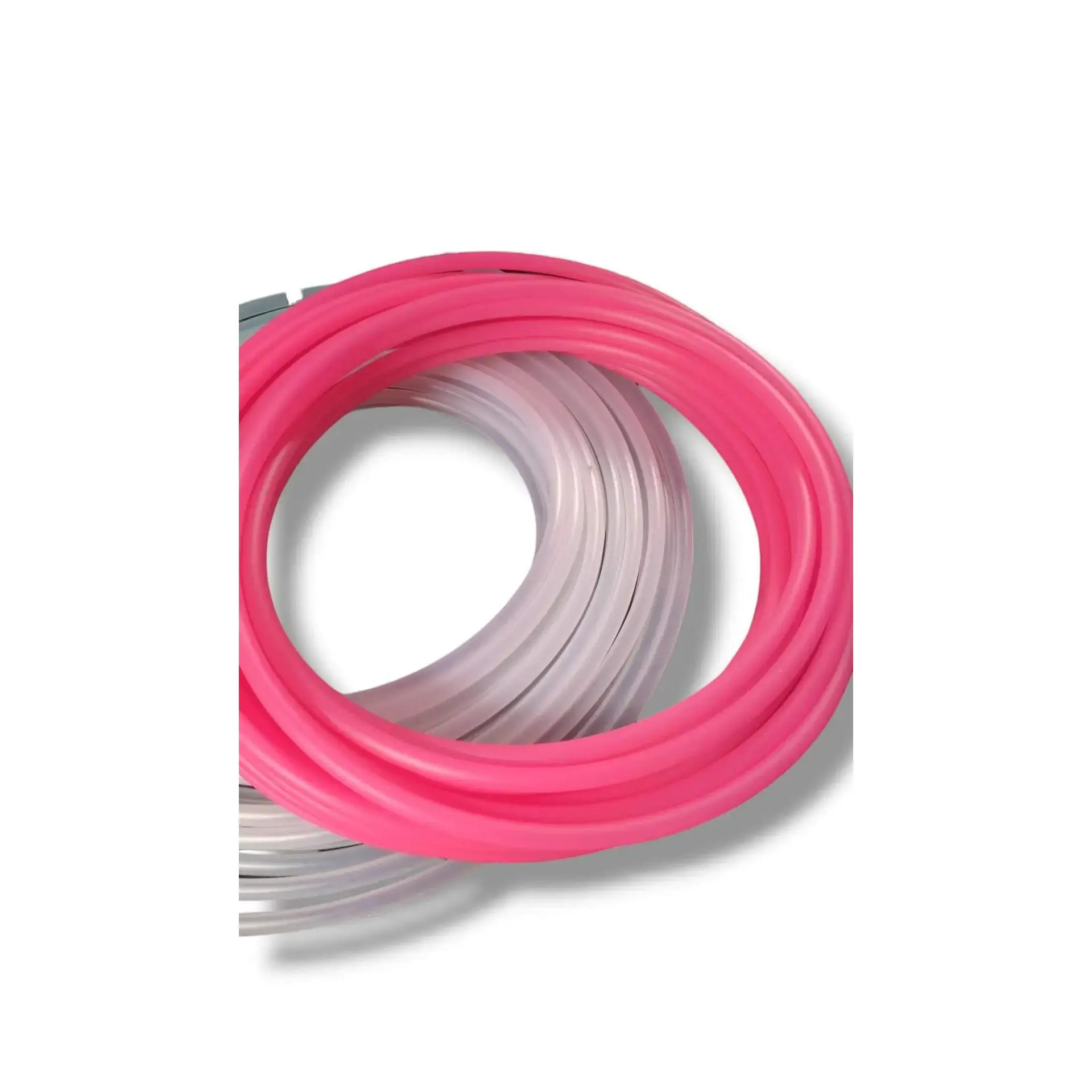 Mini’s Double Set UV Reactive Pink Hula Hoops 5/8 or 3/4 Polypro (2 qty)