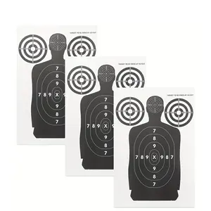 [Archery Target Paper, Easy Post] 30pcs Archery Target Paper - Easy Post, Adhesive Repair Stickers for Compound & Traditional Bows Indoor/Outdoor Shooting Practice