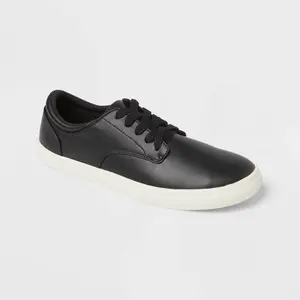 Men's Harj PU Sneakers - Goodfellow & Co Black 7