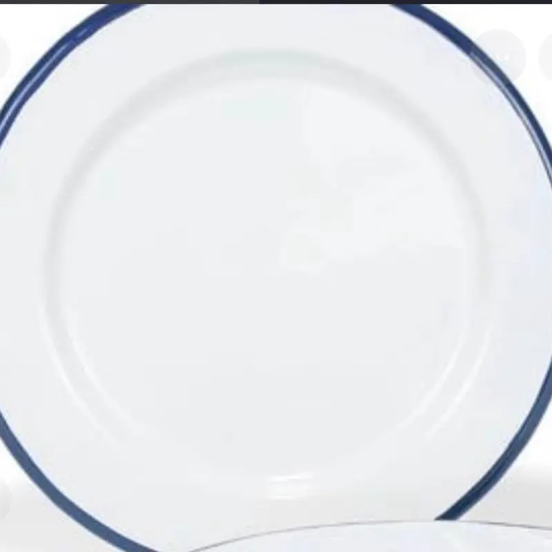 Enamel plate