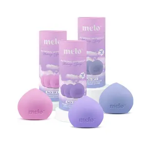MELO️ The Original Marshmallow Makeup Sponge- Jumbo PRO Pack of 3  (3 Pack Bundle)
