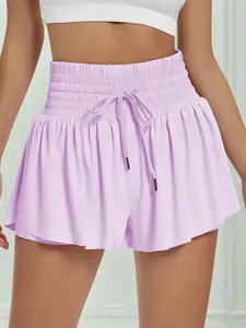 Women's Summer Gym Shorts, Comfortable Sweat Athletic Shorts for Yoga & Fitness, Stylish Horse Riding Shorts, Fitted Design, All Seasons Wear