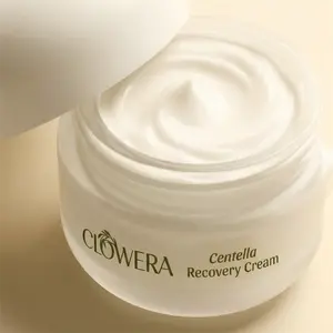 CLOWERA Centella Recovery Cream Hydrating Moisturizer for Skin Barrier Repair & Sensitive Skin