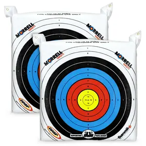 Morrell Lightweight Portable Range NASP Field Point Archery Bag Target (2 Pack)