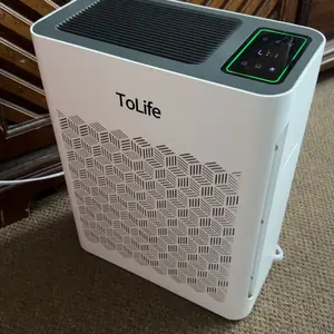 H13 HEPA Air Purifier Filter, 2 Counts Replacement Filter for ToLife TZ-K2 Air Purifier for Home, Activated Carbon & Pre-filter, Household Appliance Parts