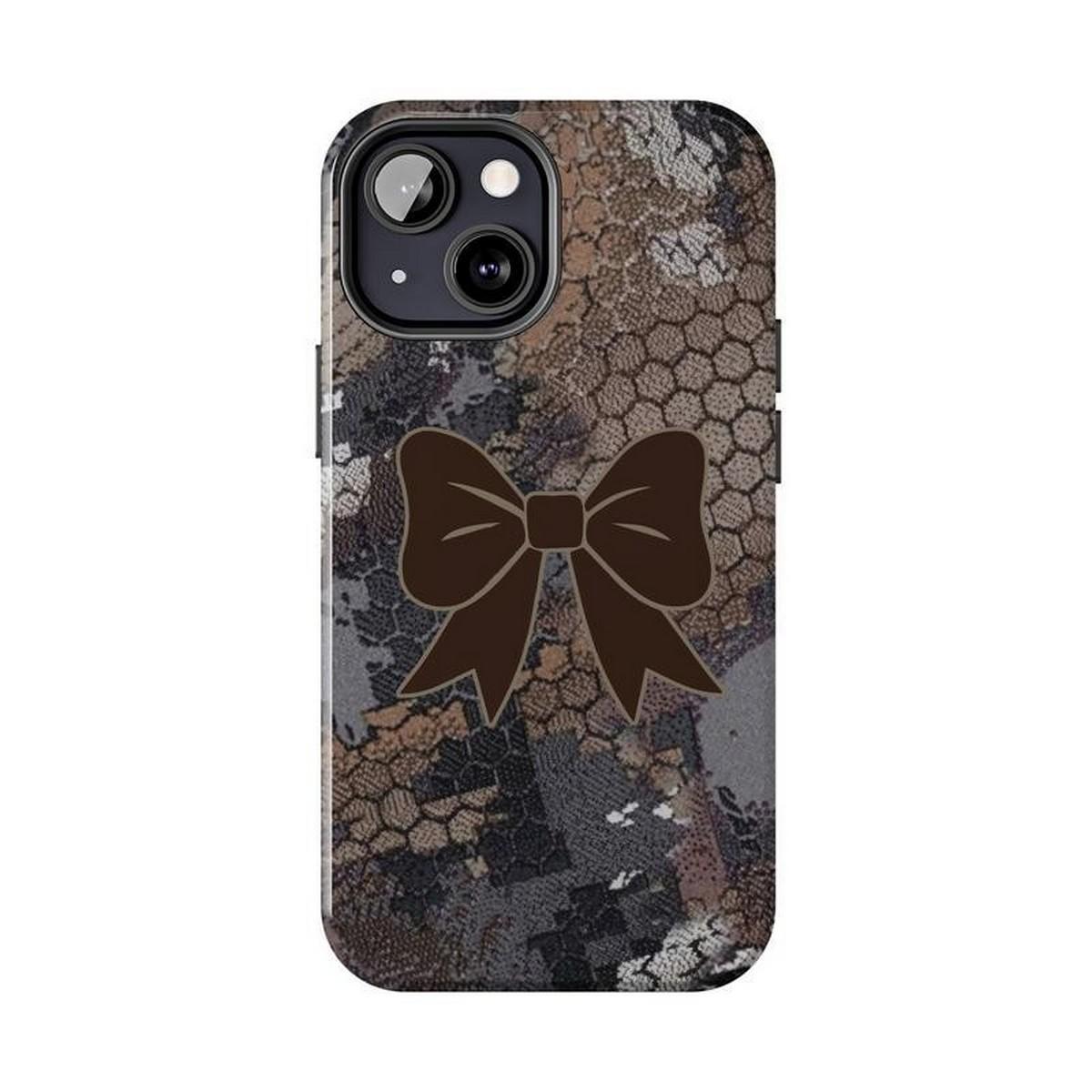 Old School Southern Style Deer Duck Fish Camo Phone Case, Sitka Camouflage Redneck Duck, Georgia Cotton, Coquette Bow, God Is Greater Aesthetic Suitable for iPhone 17-11 Pro Max/Plus