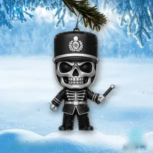 My Chemical Romance Ornament 2025 – MCR Fan Acrylic Tree Hanging, Emo Xmas Gift