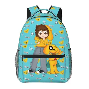 Mikecrack Minecraft videos Backpack Mikecrack Roblox gameplay Large Capacity Laptop Backpack Mikecrack real name Lightweight Casual School Daypack, Unisex Book Bag for Teens Boys & Girls