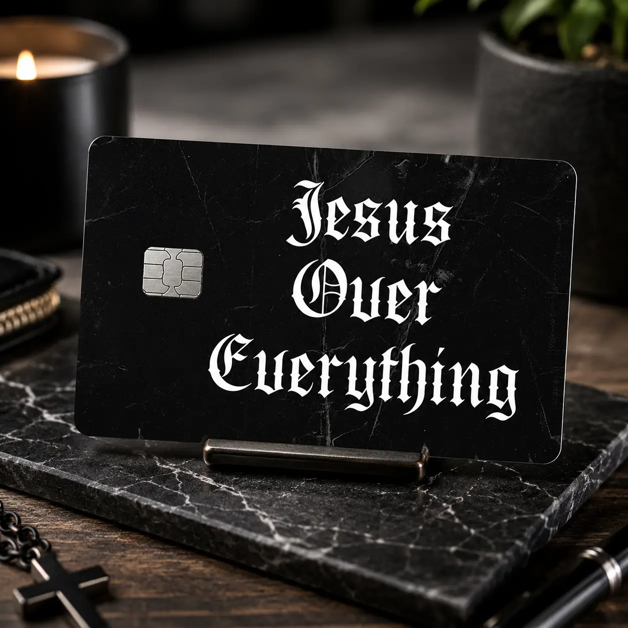 Jesus Over Everything Card