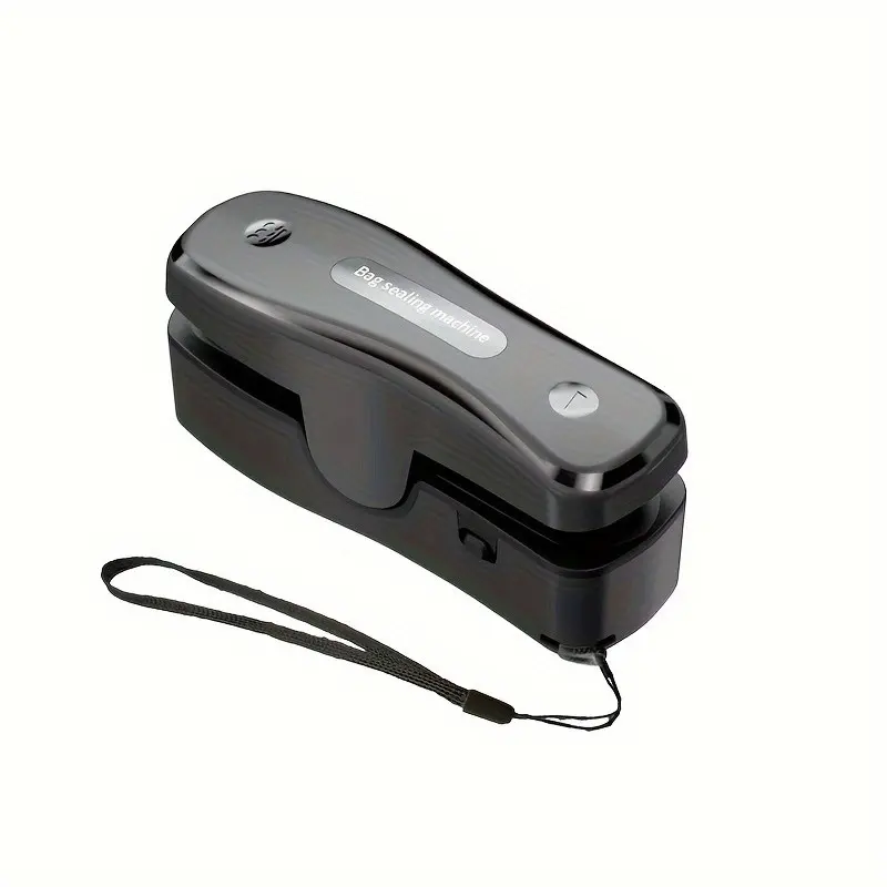 Portable Mini Vacuum Sealer, USB Rechargeable Food Bag Sealer, Practical Snack Sealer Suitable for Kitchen, Office, Outdoor